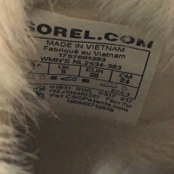 Sorel Sz 7 Green Boots - Picture 6 of 8